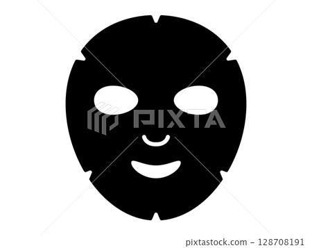 Face pack icon monotone 128708191