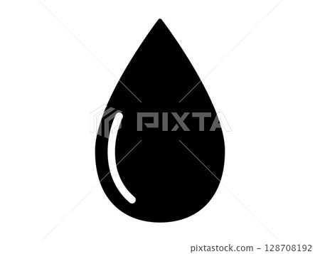 Water icon monotone 128708192