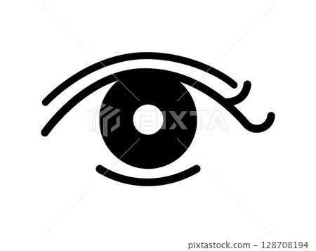 眼妝圖示單調 128708194
