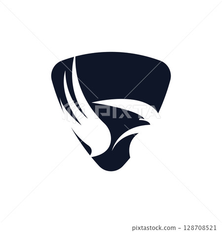 Eagle Logo Icon Symbol Illustration Eagle Logo Icon Symbol Illustration 128708521