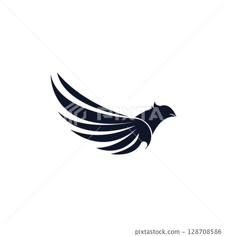 Eagle Logo Icon Symbol Illustration 128708586