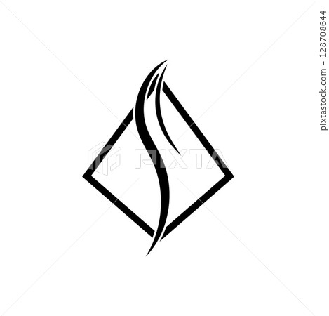 Smoke steam icon logo illustration isolated on white background Aroma vaporize icons. Smells vector line icon hot aroma stink or cooking steam symbols smelling or vapor 128708644