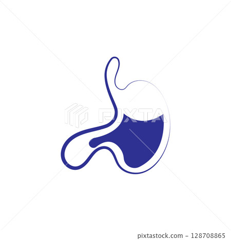 Stomach care icon designs concept vector illustration Stomach care icon designs concept vector illustration 128708865