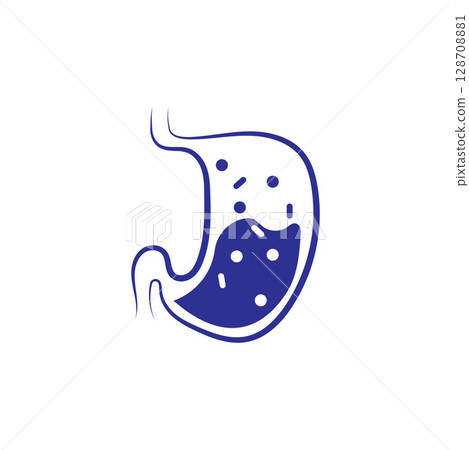 Stomach care icon designs concept vector illustration Stomach care icon designs concept vector illustration 128708881