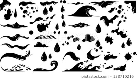 splash of colored paint 128710216