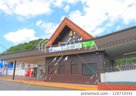 愛知縣犬山市犬山遊園站的風景 愛知縣犬山市犬山遊園站的風景 128710341