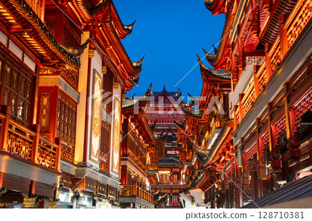 上海豫園 128710381