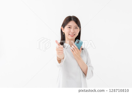 Female smartphone smartphone Female smartphone smartphone 128710810