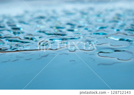 Rain drops on the window. Water drops Rain drops on the window. Water drops 128712143
