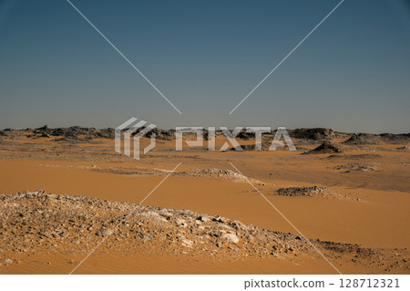 desert, sand dunes, sahara 128712321