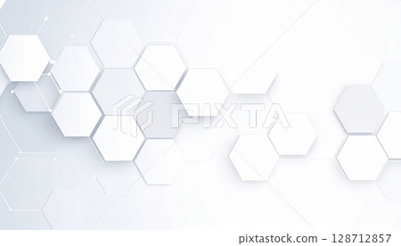 Abstract blue hexagonal background illustrating a futuristic geometric pattern for technology and business concepts Abstract blue hexagonal background illustrating a futuristic geometric pattern for technology and business concepts 128712857