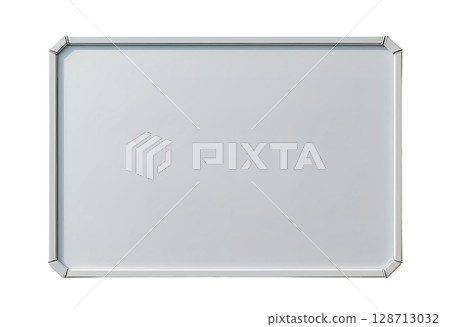 Blank whiteboard on a white background 128713032