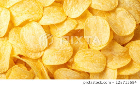AI image: Lots of potato chips 128713684