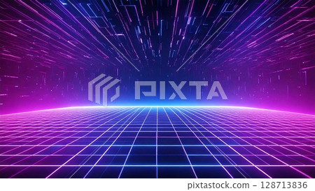 網路主題未來主義圖像背景素材 16:9 尺寸 AI 生成素材 網路主題未來主義圖像背景素材 16:9 尺寸 AI 生成素材 128713836