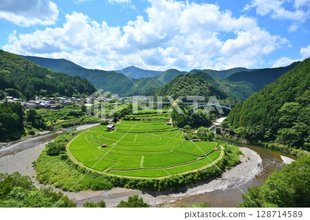 夏天的荒木島，和歌山 128714589