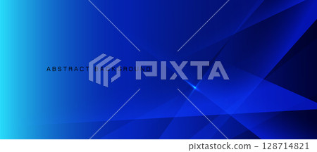 Abstract blue light lines digital futuristic technology background 128714821