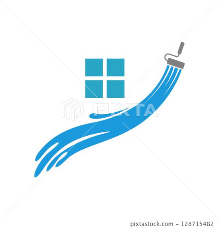 Painting services logo icon Painting services logo icon 128715482