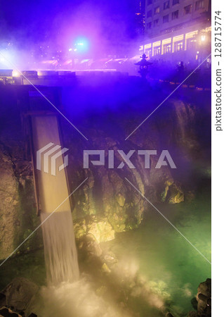 Kusatsu Onsen Yubatake Light-up Kusatsu Onsen Yubatake Light-up 128715774