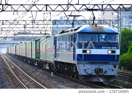 東海道幹線平塚 JR 貨運 EF210-316（吹田） 128716065