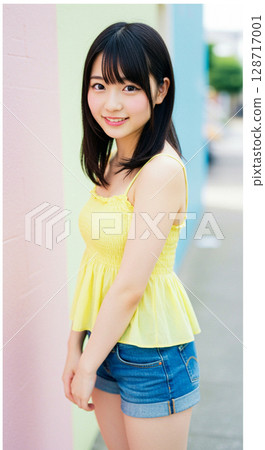 Portrait of a young woman [AI-generated image] 128717001