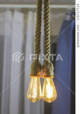 Ceiling light with filament lamps Ceiling light with filament lamps 128717524