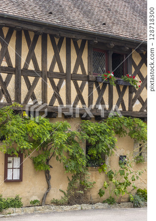 Charming Half Timbered House in Chateauneuf, France 128718300