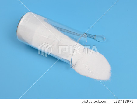 Sodium dodecyl sulfate SDS or sodium lauryl sulfate SLS, sometimes written sodium laurilsulfate. 128718975