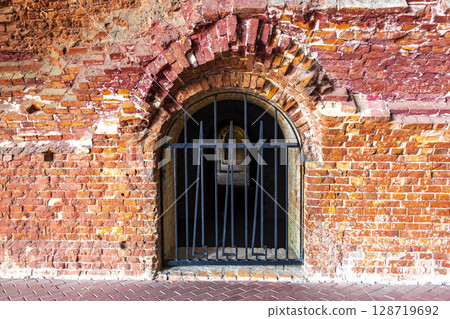 Old Brest Fortress castle building walls and gates ruins Belarus. Old Brest Fortress castle building walls and gates ruins Belarus. 128719692