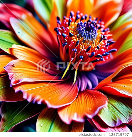 Macro Flower Macro Flower 128719797