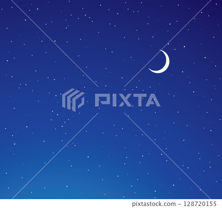 Stars in the night sky. Vector drawing Stars in the night sky. Vector drawing 128720155