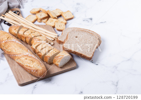 Assortment of Bread Products Assortment of Bread Products 128720199