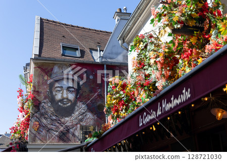 travel, Paris caf, French caf dcor 128721030