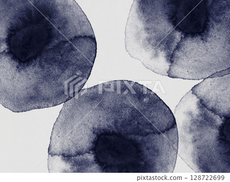 Deep Blue Watercolor Abstract Circles Pattern Design Background Template paper high-quality texture pastel cold winter Deep Blue Watercolor Abstract Circles Pattern Design Background Template paper high-quality texture pastel cold winter 128722699