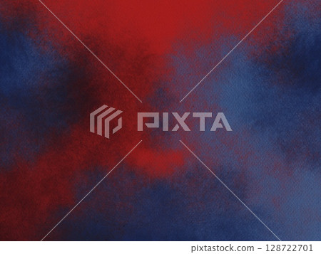 Abstract red and blue watercolor background texture digital painting pattern stamp paper high-quality Abstract red and blue watercolor background texture digital painting pattern stamp paper high-quality 128722701