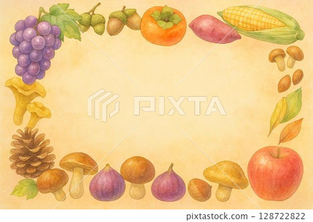 Frame material: Autumn flavors 128722822