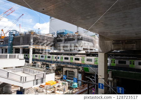 澀谷站前施工現場 128723517