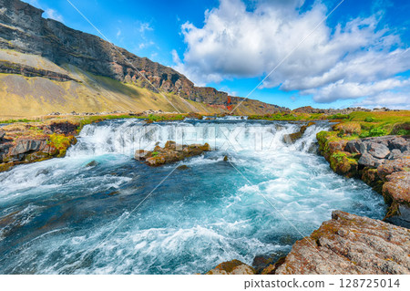 Impressive Fossalar, one of the gems of Skaftarhreppur. Impressive Fossalar, one of the gems of Skaftarhreppur. 128725014