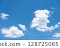 White clouds floating in the blue sky 128725065