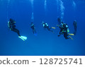 Floating divers 128725741