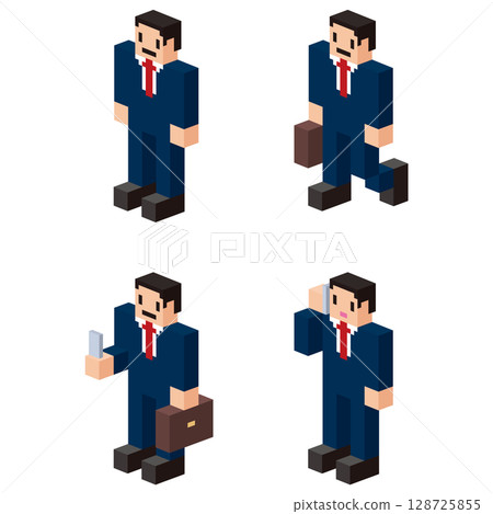 男性上班族① 128725855