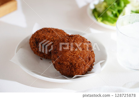 碎肉排 128725878
