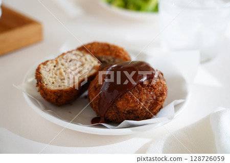 碎肉排 碎肉排 128726059