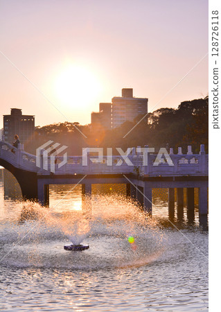 夕陽 夕陽 128726118