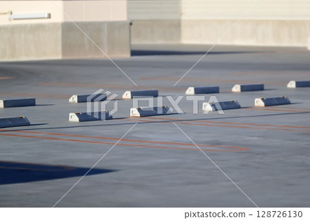 Rooftop parking lot image Rooftop parking lot image 128726130