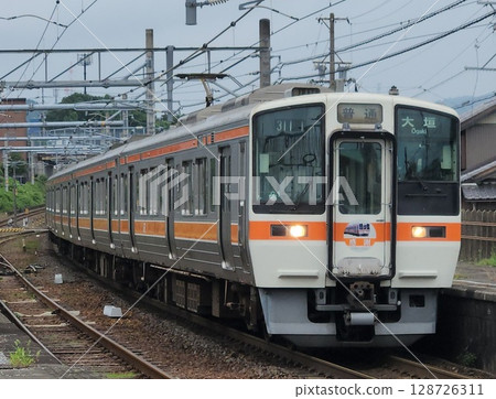 311 series arriving at Tarui Station 128726311