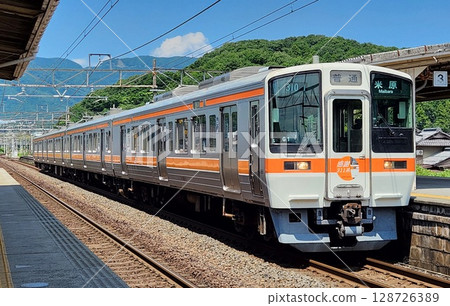 311系G1列車停靠近江長岡站 128726389