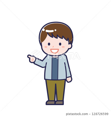 Plain-clothed adult / diagonal / male 16 Plain-clothed adult / diagonal / male 16 128726599