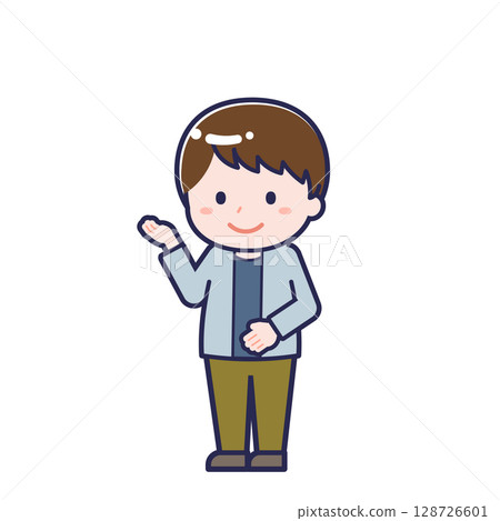 Plain-clothed adult / diagonal / male 18 Plain-clothed adult / diagonal / male 18 128726601