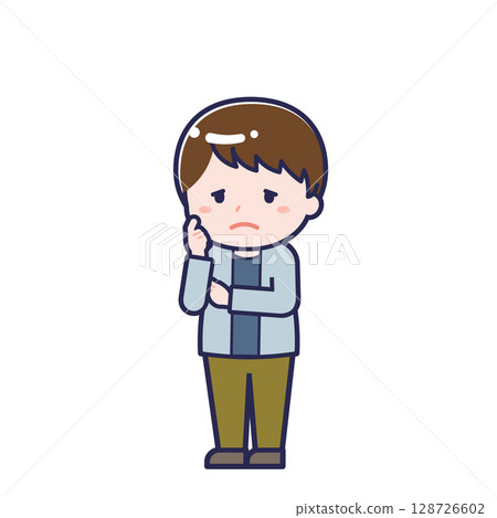 Plain-clothed adult / diagonal / male 19 Plain-clothed adult / diagonal / male 19 128726602