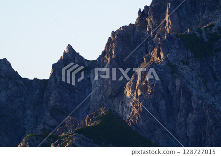 劍山早月嶺的夜景 劍山早月嶺的夜景 128727015